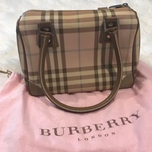 Authentic Burberry Handbag.